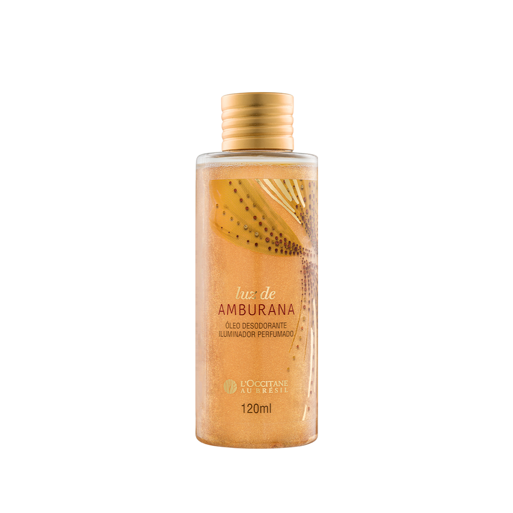 Óleo Desodorante Iluminador Perfumado Luz de Amburana 120mL